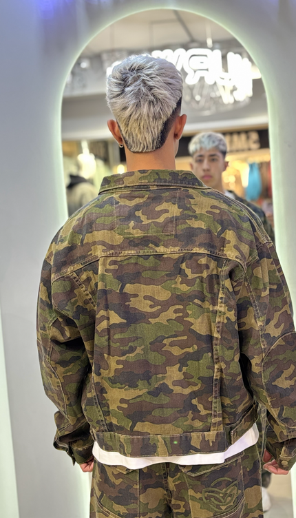 Casaca Camuflaje Verde