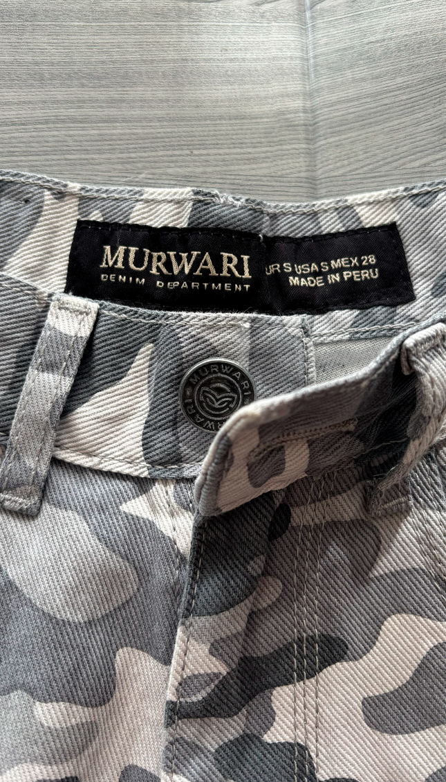 Jorts Camuflado Gris