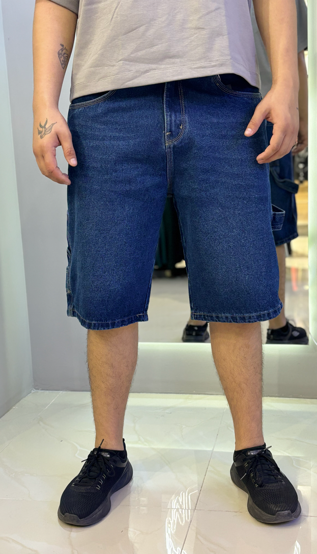 Jorts Bordado Azul