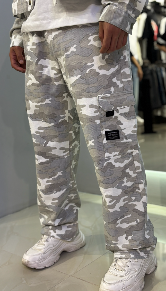Pantalón Cargo Camuflaje Arena