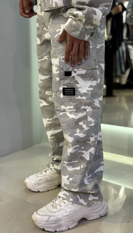 Pantalón Cargo Camuflaje Arena