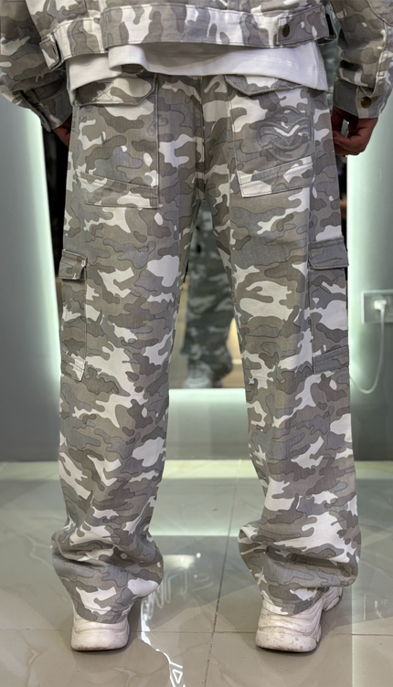 Pantalón Cargo Camuflaje Arena