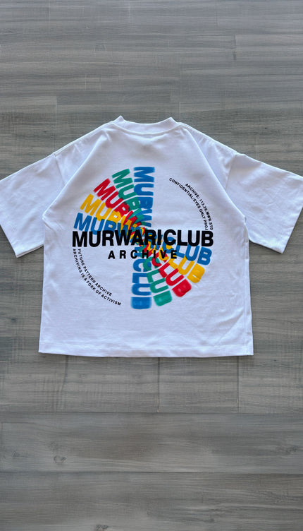 Polo Boxy Archive Blanco
