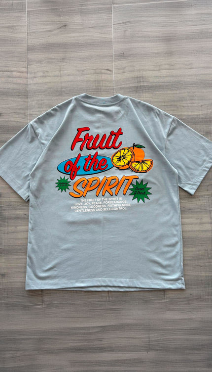 Polo Oversize Fruit Celeste