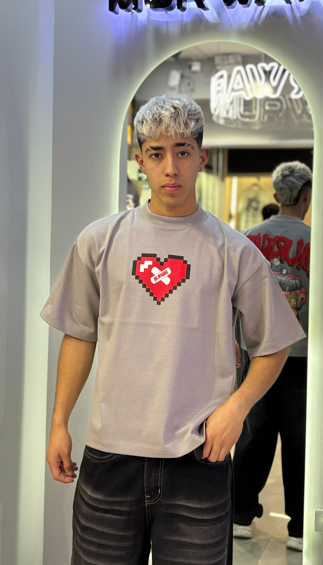 Polo Boxy Dear Gris