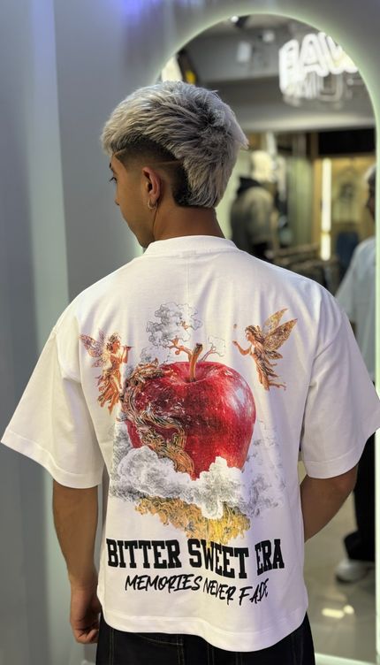 Polo Boxy Apple Blanco