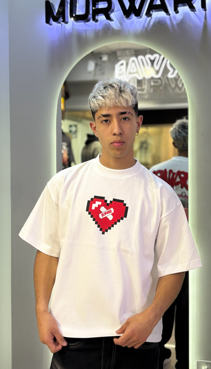 Polo Boxy Dear Blanco