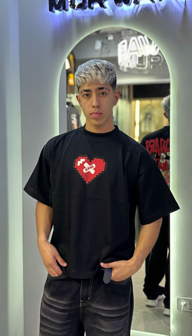 Polo Boxy Dear Negro