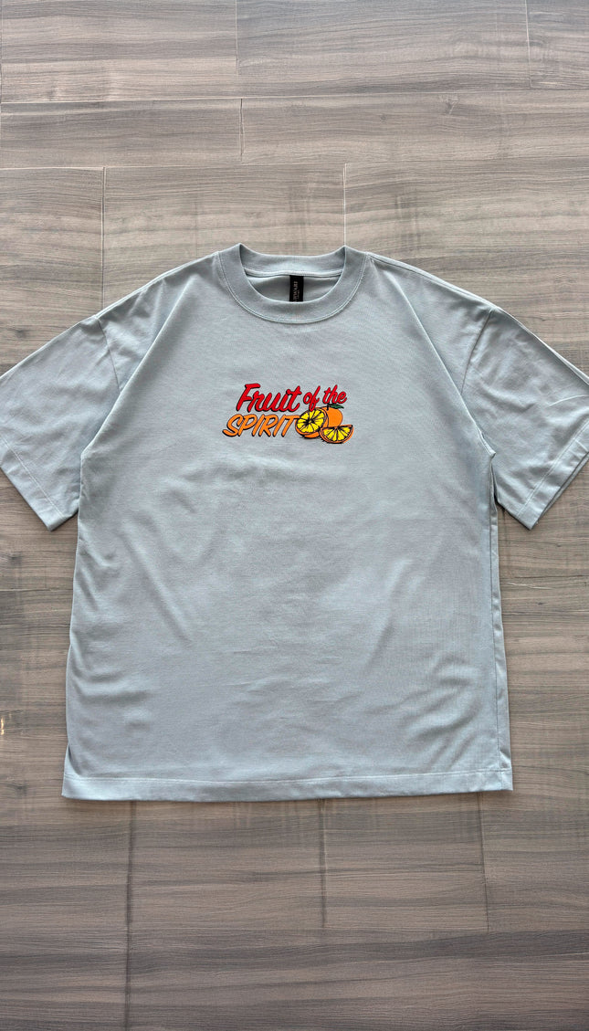 Polo Oversize Fruit Celeste