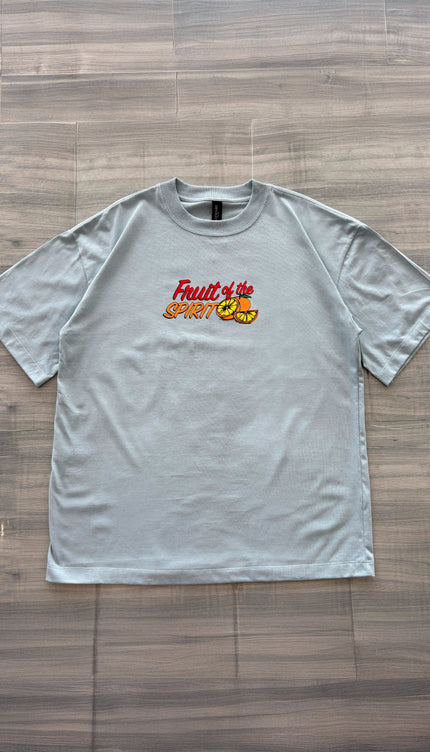 Polo Oversize Fruit Celeste