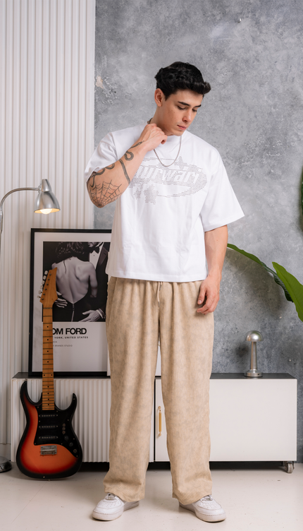 Polo Boxy Pedreria Blanco