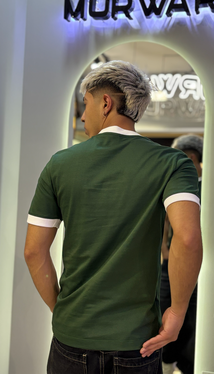 Baby Tee Verde / Blanco