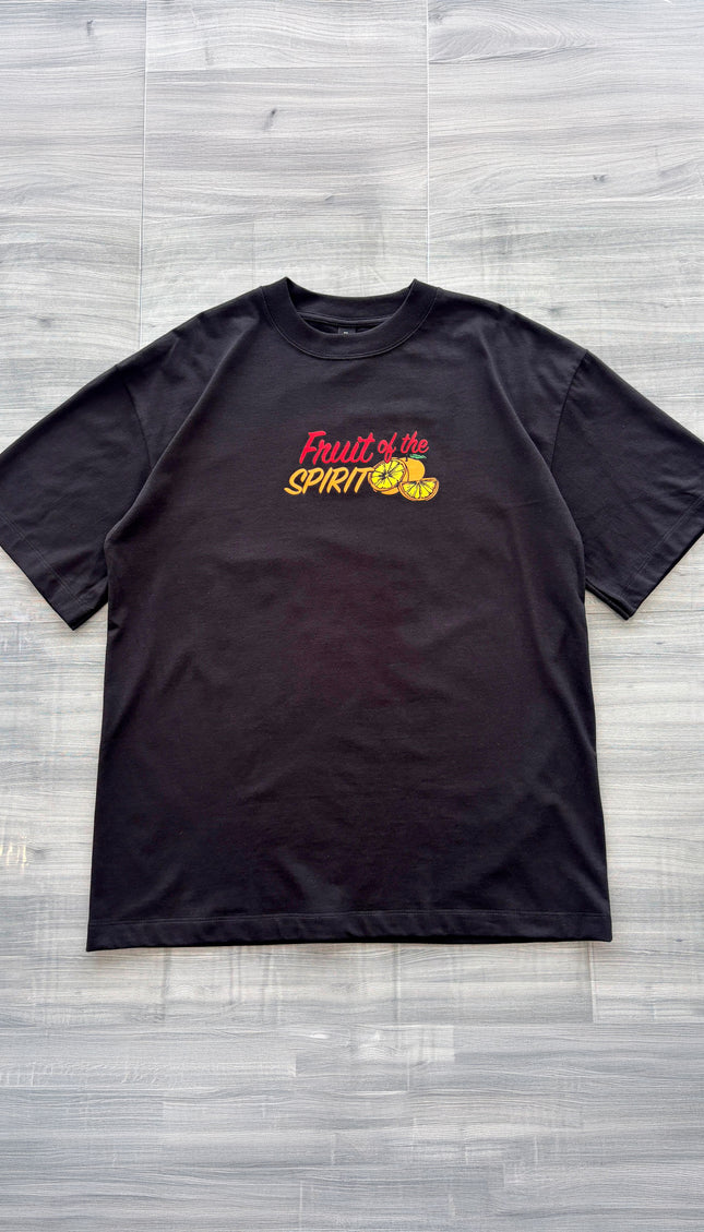 Polo Oversize Fruit Negro