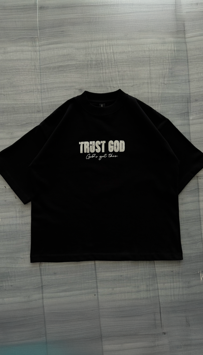 Polo Boxy Trust Negro