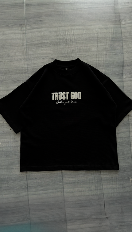 Polo Boxy Trust Negro