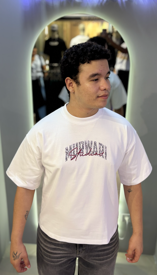 Polo Boxy Glow Blanco