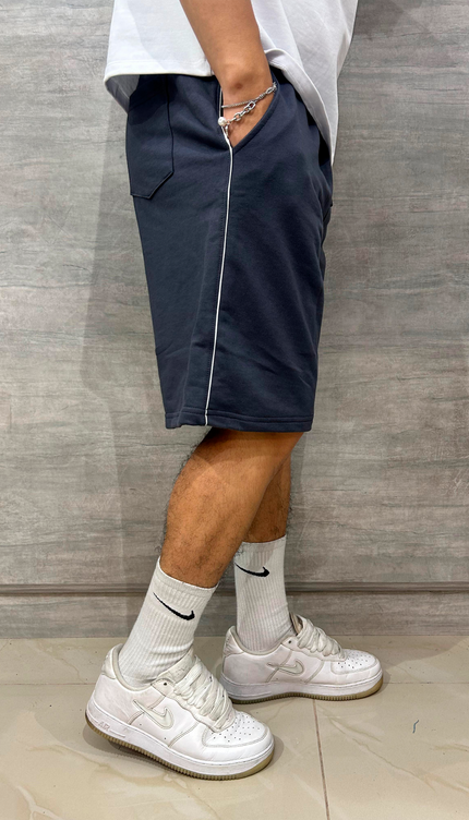 Short Linea Plomo