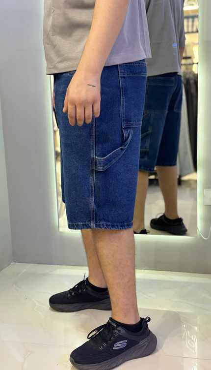 Jorts Bordado Azul