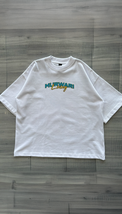 Polo Boxy Living Blanco